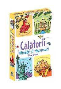 Copertă produs Calătorii. &Icirc;ntrebări și răspunsuri. 50 de jetoane