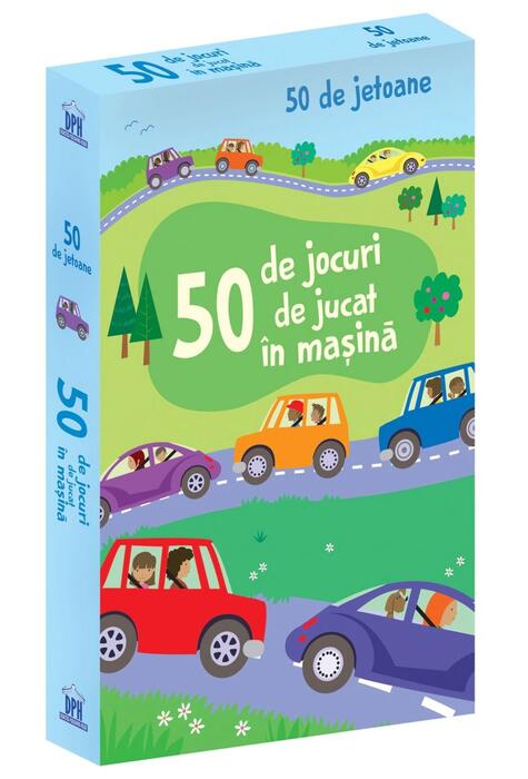 Copertă produs 50 de jocuri de jucat &icirc;n mașină