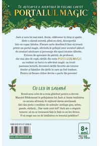 Copertă produs Portalul magic. Cu leii în savană (Vol. 11)