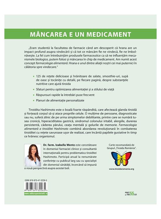 Copertă produs Farmacologia alimentară a tiroiditei Hashimoto - gallery big 2