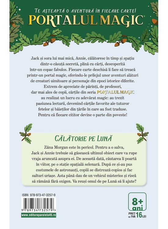 Copertă produs Portalul magic. Călătorie pe Lună (Vol. 8) - gallery big 2