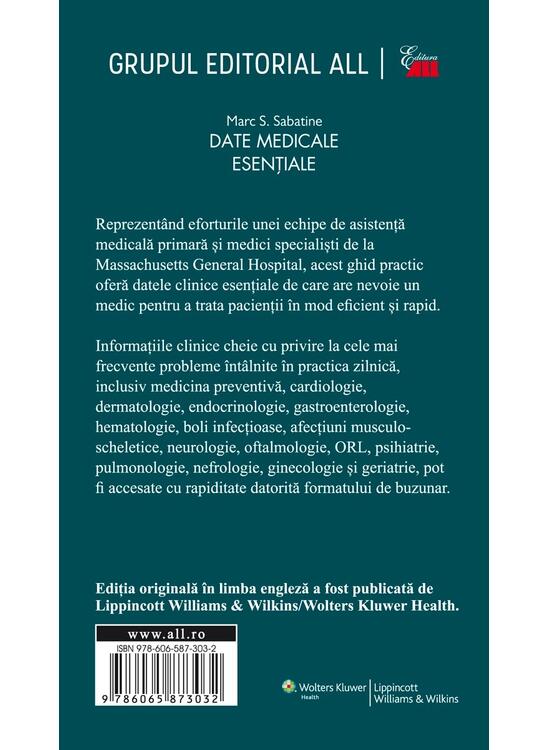 Copertă produs Date medicale esențiale - gallery big 2