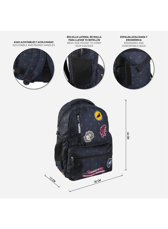 Copertă produs Ghiozdan școlar mare Harry Potter -  Hogwarts, 44 cm - gallery big 5