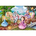 Copertă produs Puzzle Schmidt: Prințese din basme, set de 3 puzzle-uri x 24 piese + cadou: poster - gallery small 
