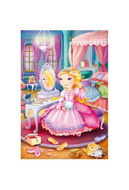Copertă produs Puzzle Schmidt: Prințese din basme, set de 3 puzzle-uri x 24 piese + cadou: poster