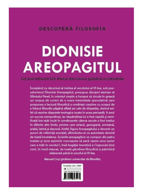 Copertă produs Dionisie Areopagitul (Vol. 70) - gallery big 2