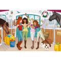 Copertă produs Puzzle-Box Schmidt: Schleich - Horse Club, set de 2 puzzle-uri x 100 piese și 2 puzzle-uri x 60 piese + bonus: cufăr metalic - gallery small 