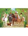 Copertă produs Puzzle-Box Schmidt: Schleich - Horse Club, set de 2 puzzle-uri x 100 piese și 2 puzzle-uri x 60 piese + bonus: cufăr metalic - thumb 5