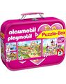 Copertă produs Puzzle-Box Schmidt: Playmobil roz, set de 2 puzzle-uri x 100 piese și 2 puzzle-uri x 60 piese + bonus: cufăr metalic - thumb 2