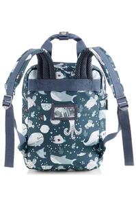 Copertă produs Mini rucsac tip geantă 30 cm, Miquelrius Save the Ocean, din materiale reciclate - MR16143