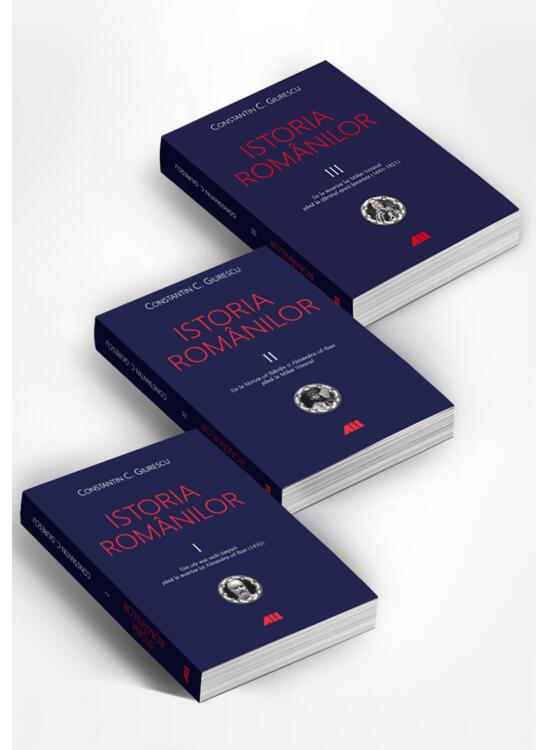 Copertă produs Istoria rom&acirc;nilor (3 volume) - gallery big 3