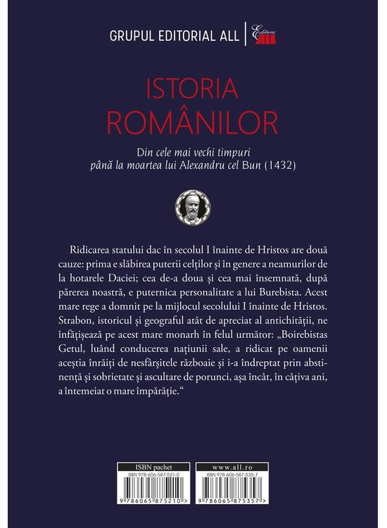 Copertă produs Istoria rom&acirc;nilor (3 volume) - gallery big 5