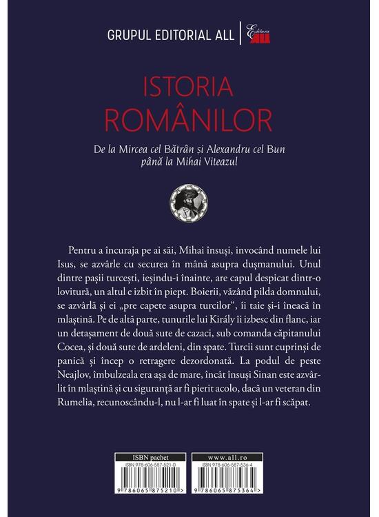 Copertă produs Istoria rom&acirc;nilor (3 volume) - gallery big 7