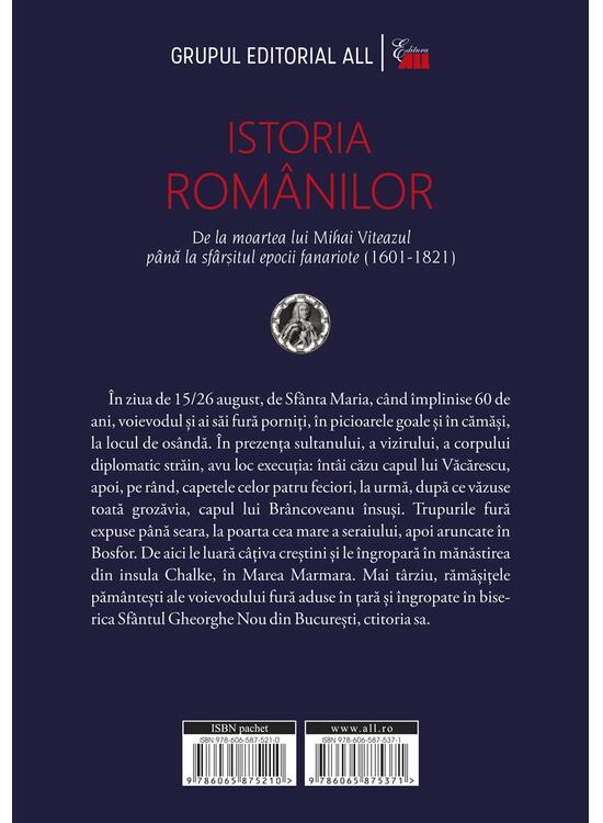 Copertă produs Istoria rom&acirc;nilor (3 volume) - gallery big 9