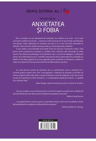 Copertă produs Anxietatea și fobia