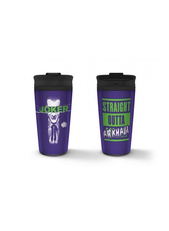 Copertă produs Travel mug 425 ml DC Comics - Joker: Straight outta Gotham/ Arkham - gallery big 1