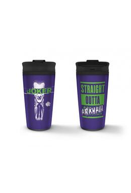 Copertă produs Travel mug 425 ml DC Comics - Joker: Straight outta Gotham/ Arkham