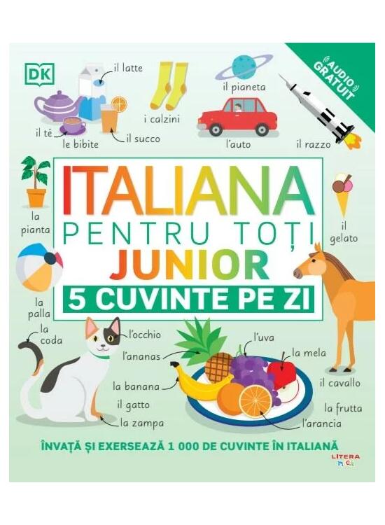 Copertă produs Italiana pentru toți: Junior - gallery big 1