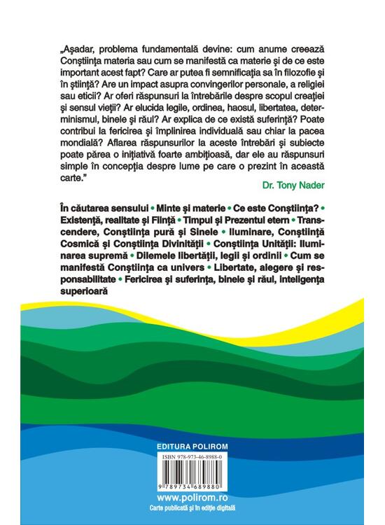 Copertă produs Un ocean nemărginit de Conștiință - gallery big 2