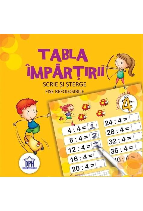 Copertă produs Tabla &icirc;mpărțirii cu carioca