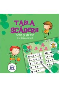Copertă produs Tabla scăderii cu carioca