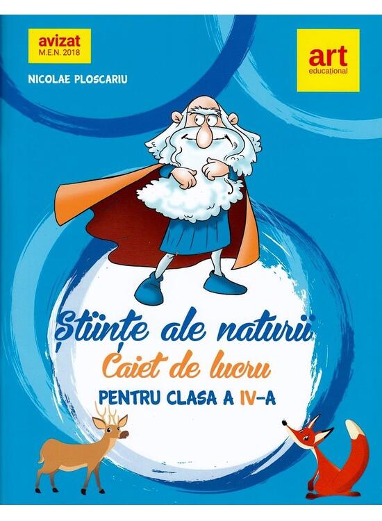 Copertă produs Științe ale naturii. Caiet de lucru. Clasa a IV-a - gallery big 1