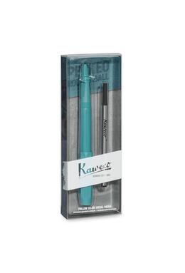 Copertă produs Pachet Roller Kaweco Perkeo Breezy Teal, cu rezervă