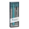 Copertă produs Pachet Roller Kaweco Perkeo Breezy Teal, cu rezervă - gallery small 