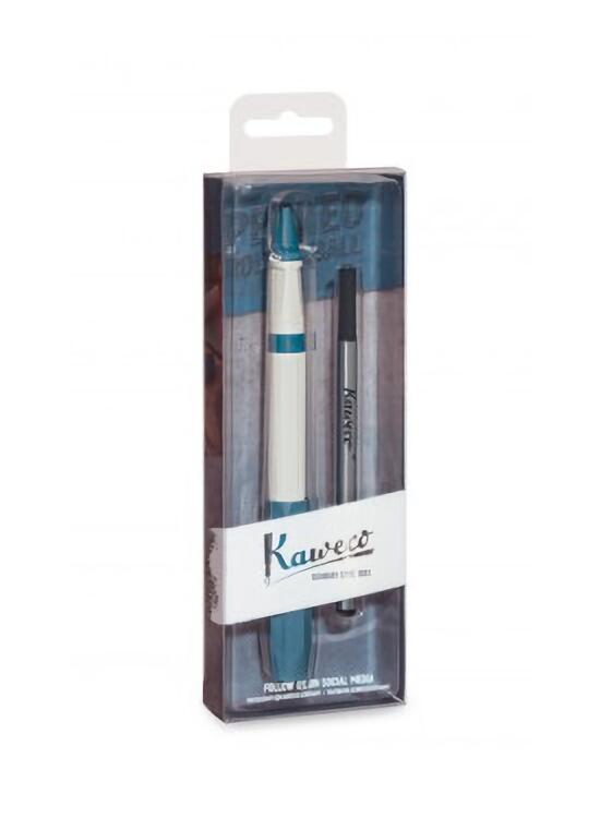 Copertă produs Pachet Roller Kaweco Perkeo Old Chambray, cu rezervă - gallery big 1