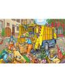 Copertă produs Puzzle Schmidt: Mașină gunoi, remorcher și măturator, set de 3 puzzle-uri x 24 piese + cadou: poster - thumb 4
