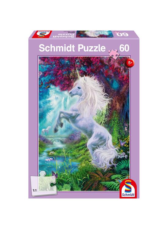 Copertă produs Puzzle Schmidt: Unicorn &icirc;n Grădina Fermecată, 60 piese - gallery big 1