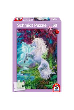 Copertă produs Puzzle Schmidt: Unicorn &icirc;n Grădina Fermecată, 60 piese