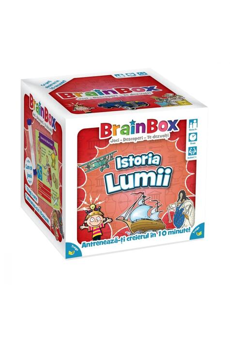 Copertă produs BrainBox - Istoria Lumii
