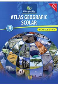 Copertă produs Atlas geografic şcolar (clasele V-VIII)