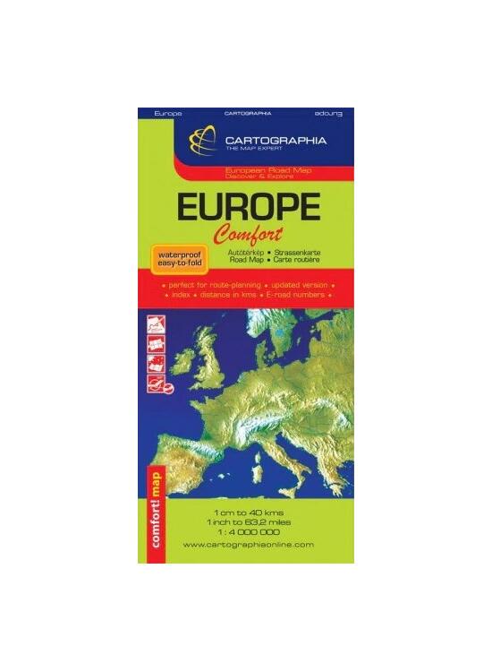 Copertă produs Hartă rutieră Europa Comfort - gallery big 1