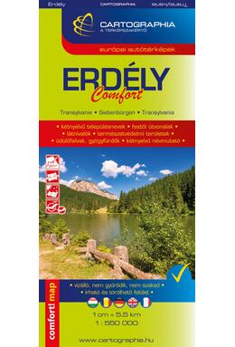 Copertă produs Hartă rutieră Transilvania Comfort
