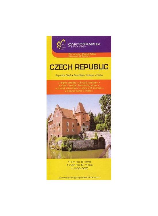 Copertă produs Hartă rutieră Cehia - gallery big 1