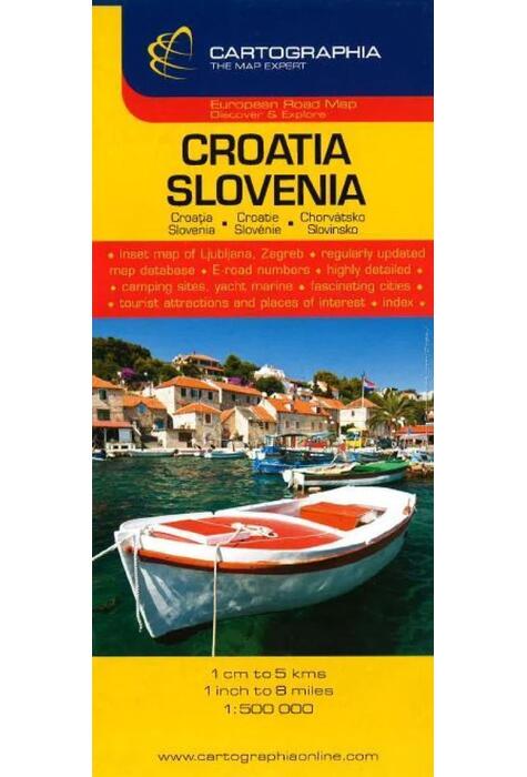Copertă produs Hartă rutieră Slovenia