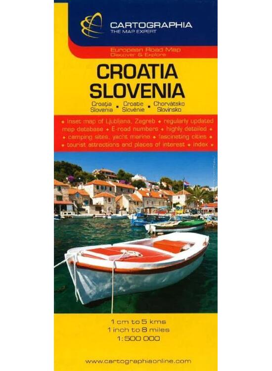 Copertă produs Hartă rutieră Slovenia - gallery big 1
