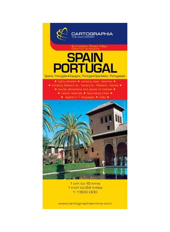 Copertă produs Hartă rutieră Spania, Portugalia - gallery big 1