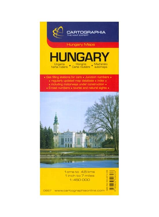 Copertă produs Hartă rutieră Ungaria - gallery big 1