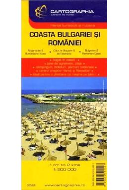 Copertă produs Hartă coasta Bulgariei și Rom&acirc;niei