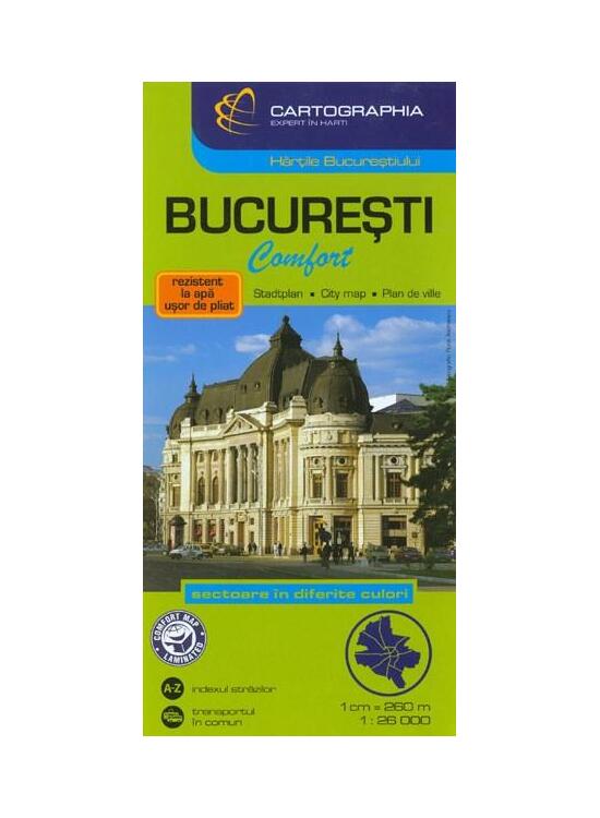 Copertă produs Hartă rutieră București Comfort - gallery big 1