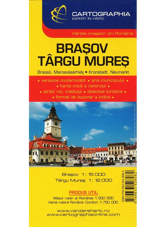 Copertă produs Hartă rutieră Brașov-T&acirc;rgu Mureș - gallery big 1