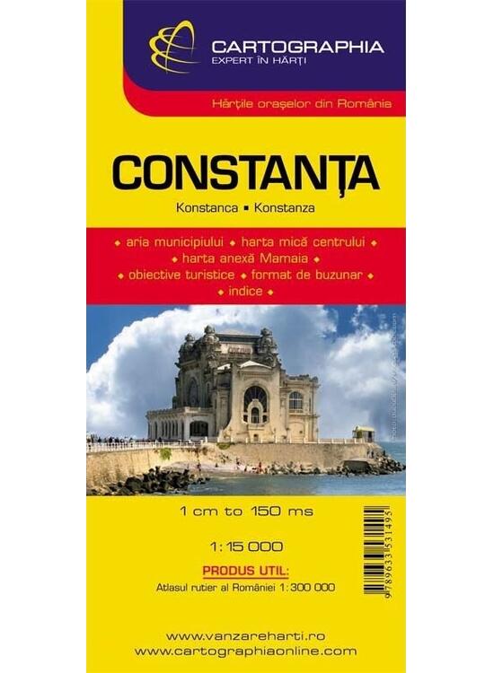 Copertă produs Hartă rutieră Constanța - gallery big 1