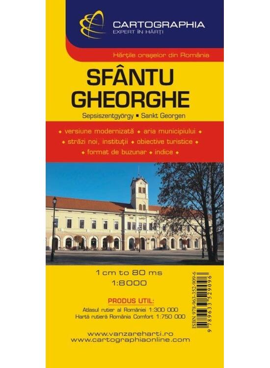 Copertă produs Hartă rutieră Sf&acirc;ntu Gheorghe - gallery big 1