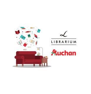 Lista completă a noilor librării Librarium din hipermarketurile Auchan