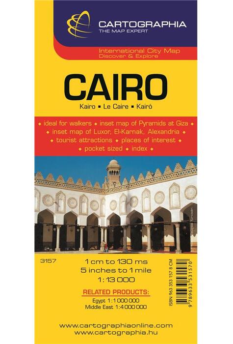 Copertă produs Hartă rutieră Cairo
