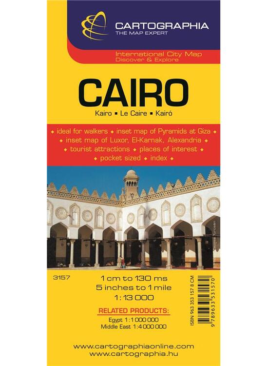 Copertă produs Hartă rutieră Cairo - gallery big 1