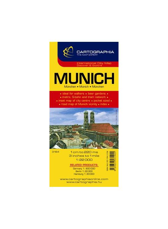 Copertă produs Hartă rutieră Munchen - gallery big 1